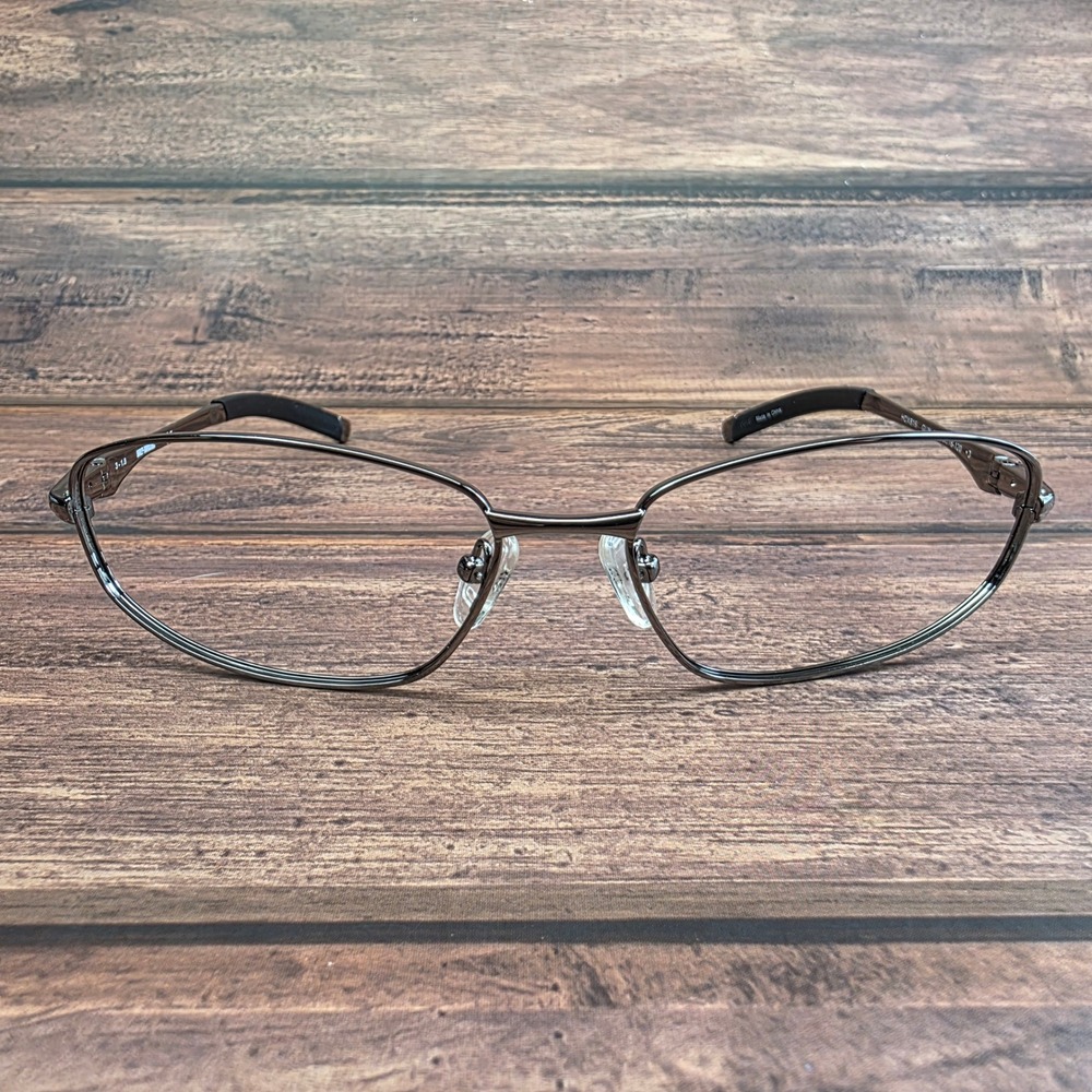 Harley-Davidson HDX816 GUN-3 Gunmetal Oval Metal Eyeglass Frames 59-16-120
